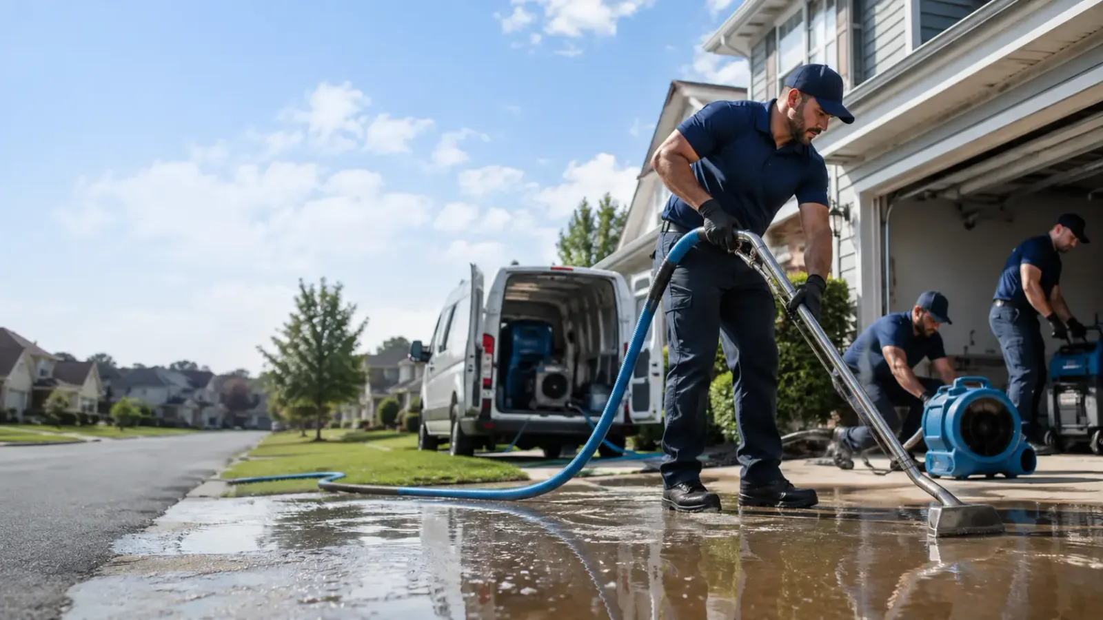 Flood Damage Restoration in Leesburg, OH
